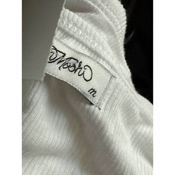 Lauren Moshi Rainbow Lips Tank Top Tee - Medium White Love, New with Tags - Picture 3 of 3